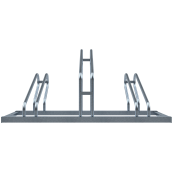 Bicycle parking rack | One-sided rack, 90 | 3 Bicycleslength: 1050 mm